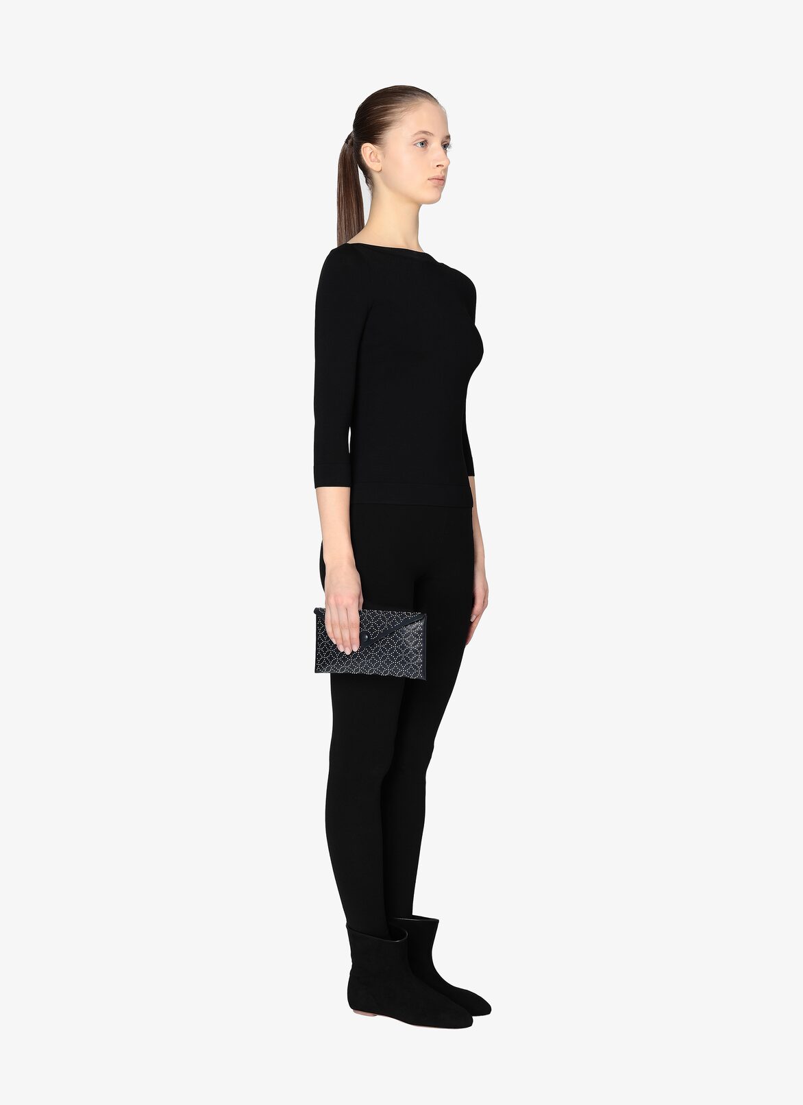 Louise 24 Clutch ALAÏA NIGHT BLUE LOUISE 24 CLUTCH